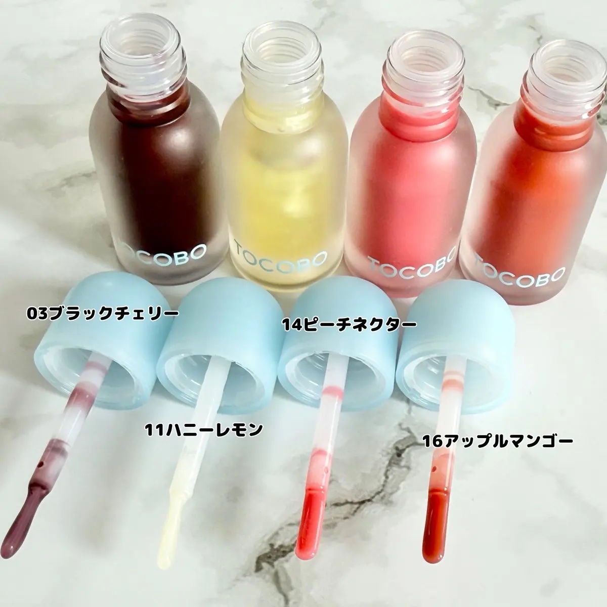 ジューシーベリープランピングリップオイル/TOCOBO/リップグロスを使ったクチコミ（2枚目）