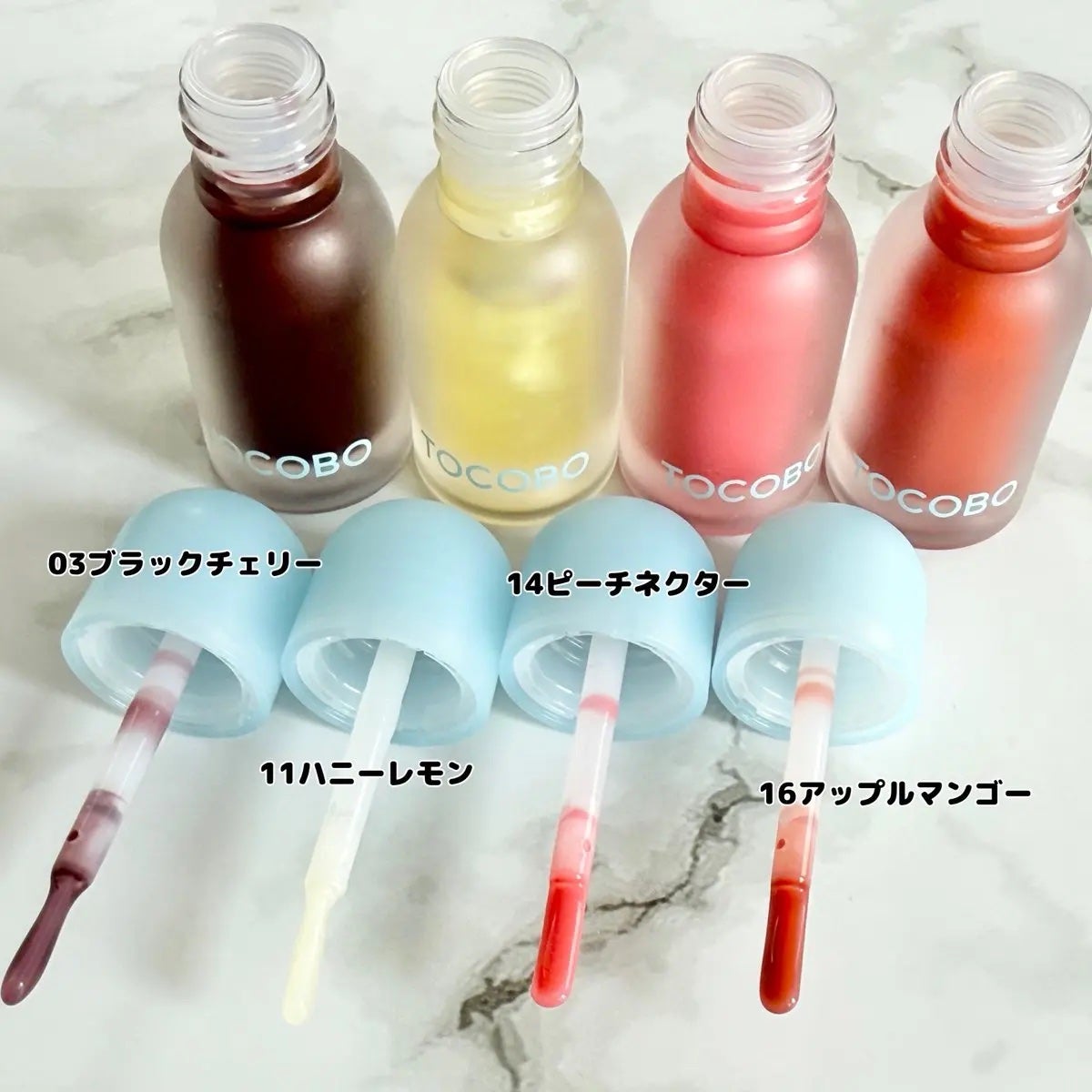 ジューシーベリープランピングリップオイル/TOCOBO/リップグロスを使ったクチコミ(2枚目)