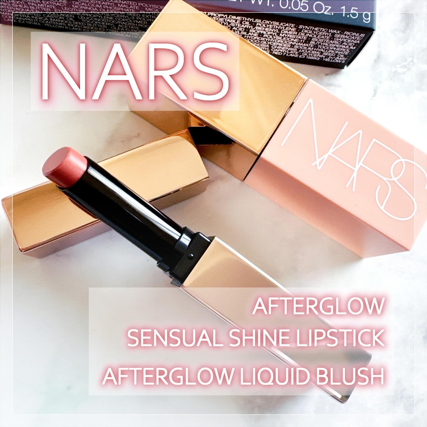 アフターグロー　センシュアルシャイン　リップスティック/NARS/口紅を使ったクチコミ（1枚目）