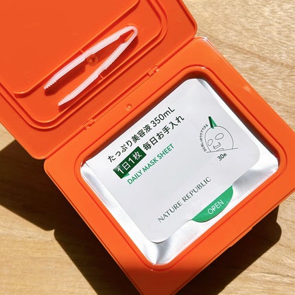レチララ デイリーシートマスク/ネイチャーリパブリック/シートマスク・パックを使ったクチコミ(5枚目)