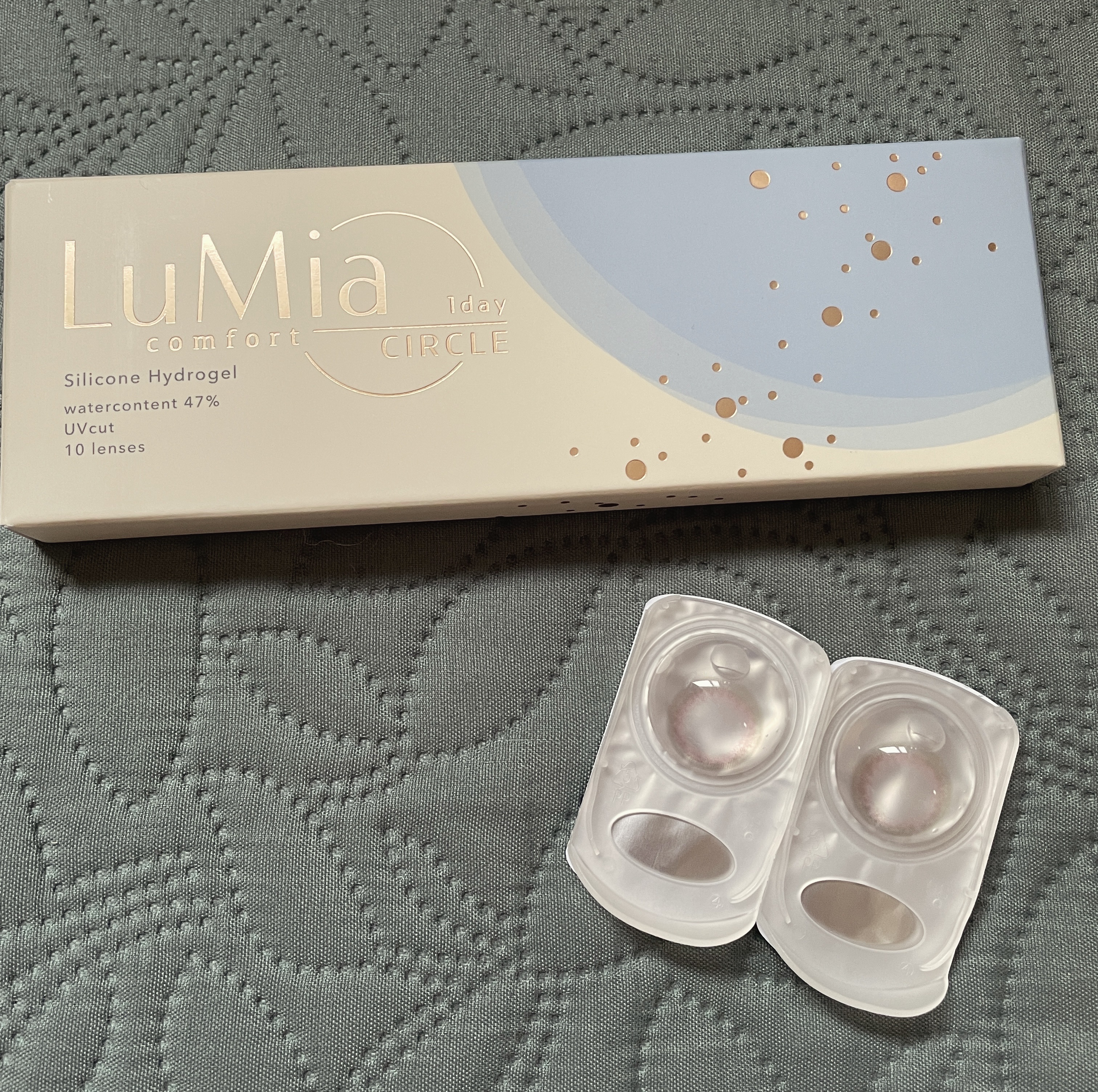 LuMia comfort 1day CIRCLE/LuMia/ワンデー（１DAY）カラコンを使ったクチコミ（2枚目）