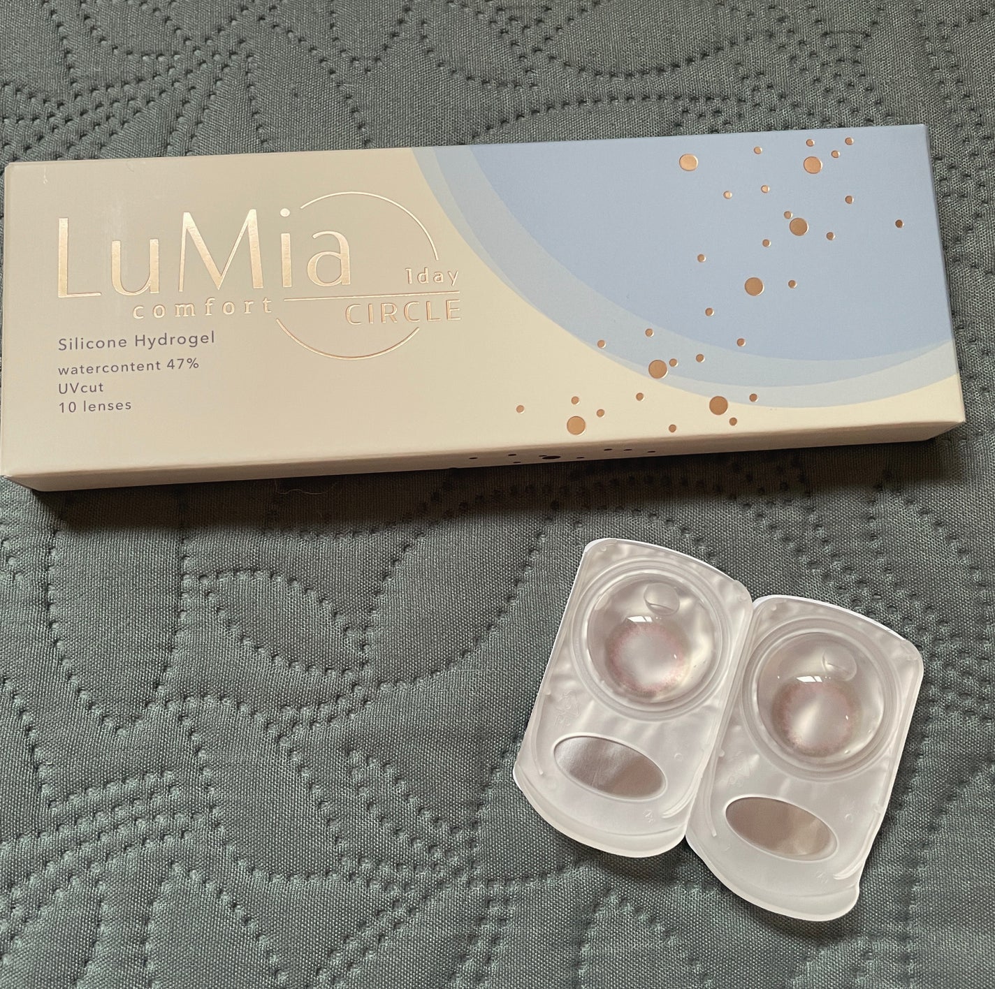 LuMia comfort 1day CIRCLE/LuMia/ワンデー(1DAY)カラコンを使ったクチコミ(2枚目)