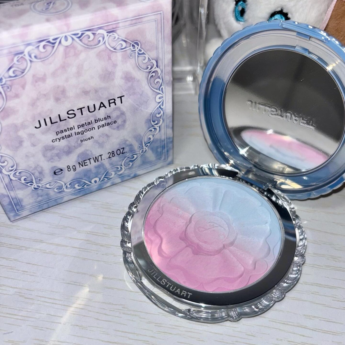 ジルスチュアート パステルペタル ブラッシュ/JILL STUART/パウダーチークを使ったクチコミ(1枚目)