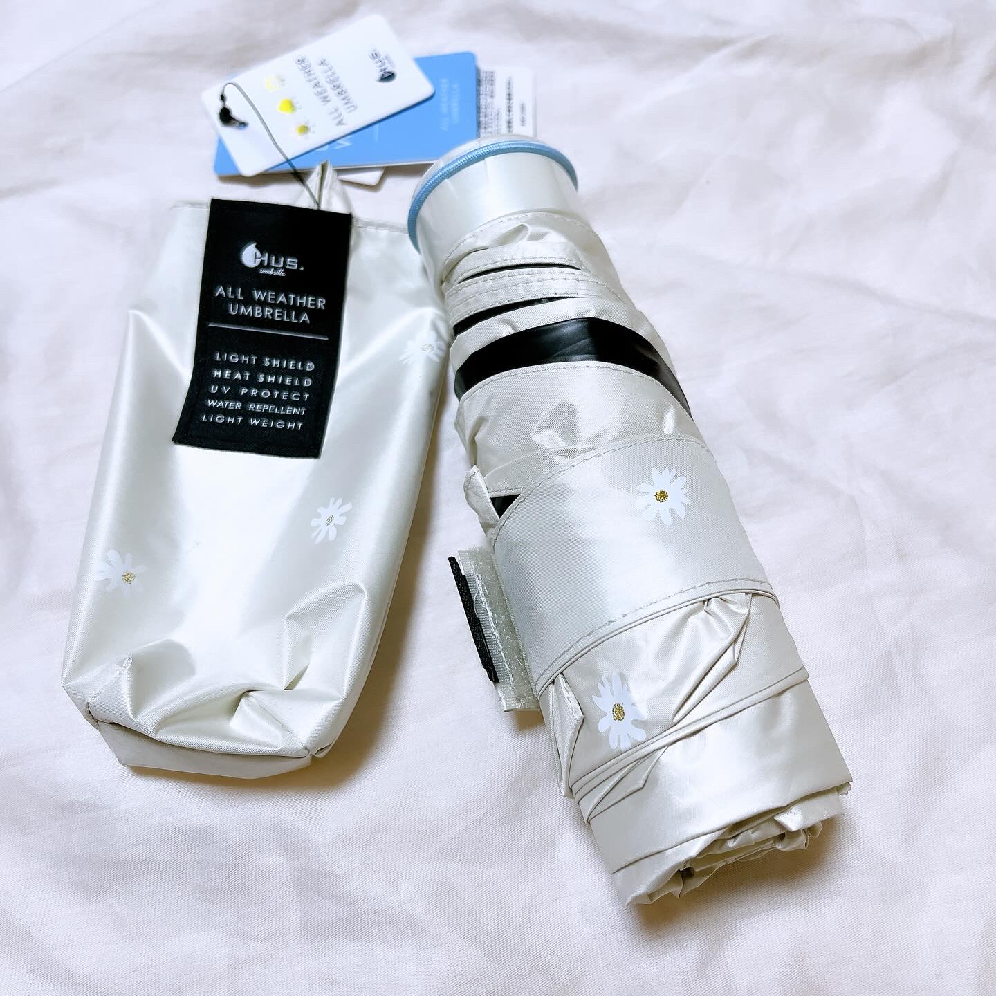 ALL WEATHER UMBRELLA/HUS./日傘を使ったクチコミ（2枚目）