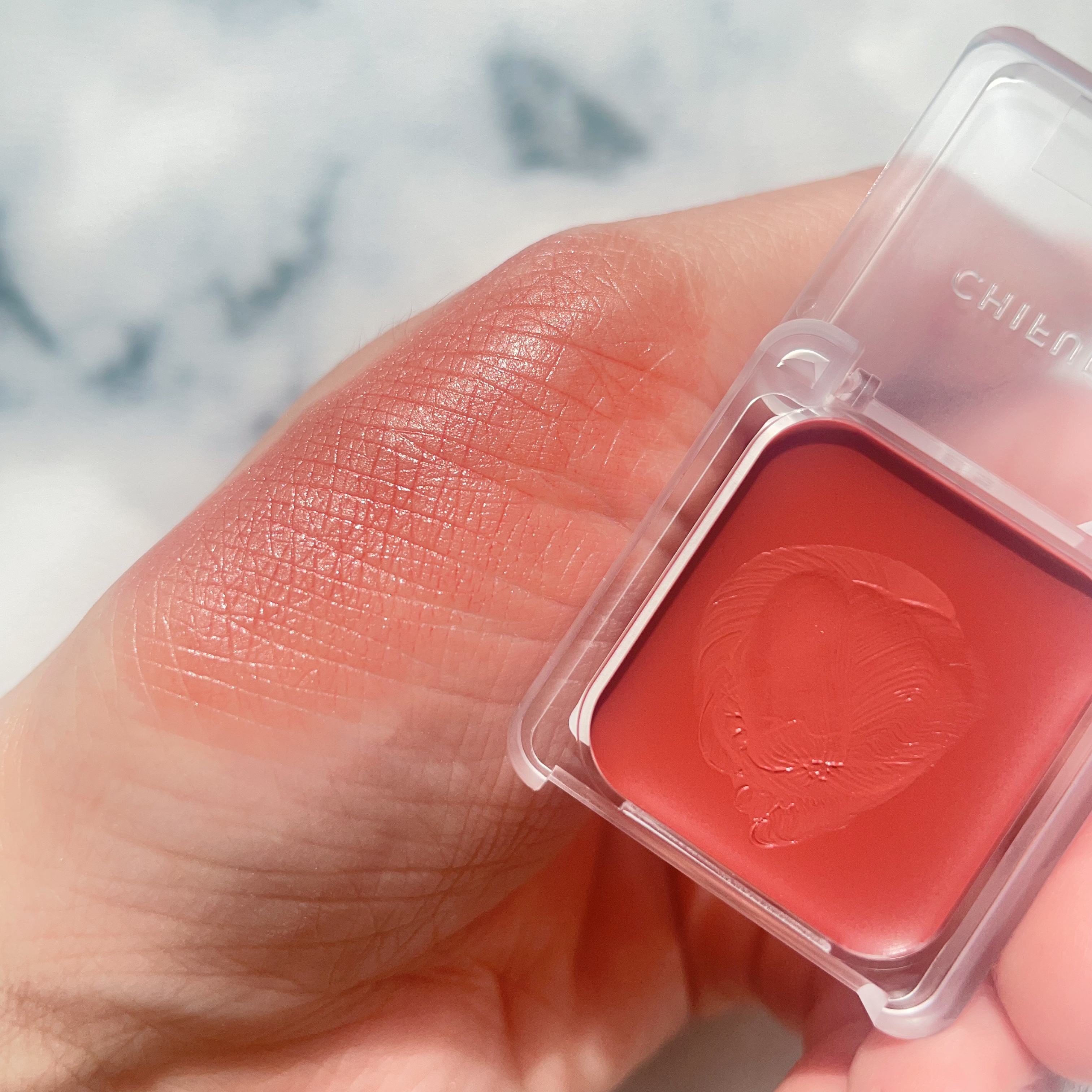 リップ ＆ チーク バーム/ちふれ/口紅を使ったクチコミ（3枚目）