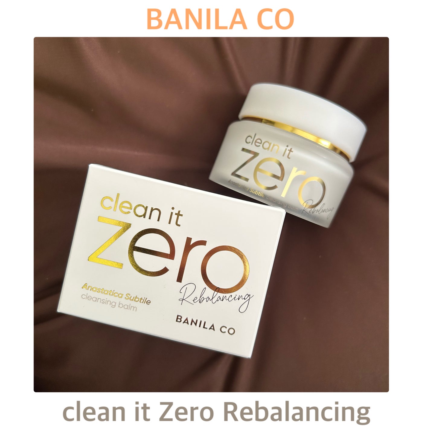 クリーンイットゼロ クレンジングバーム オリジナル/BANILA CO/クレンジングバームを使ったクチコミ(1枚目)