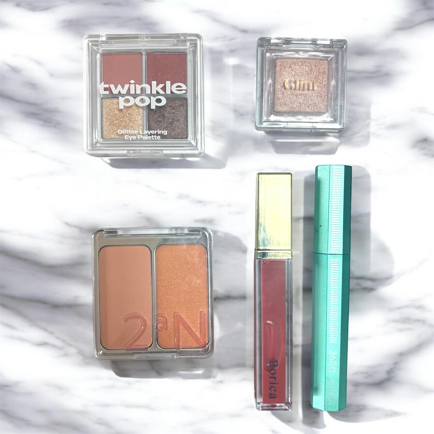 グリッターレイヤリングアイシャドウパレット/TWINKLE POP/アイシャドウパレットを使ったクチコミ（2枚目）