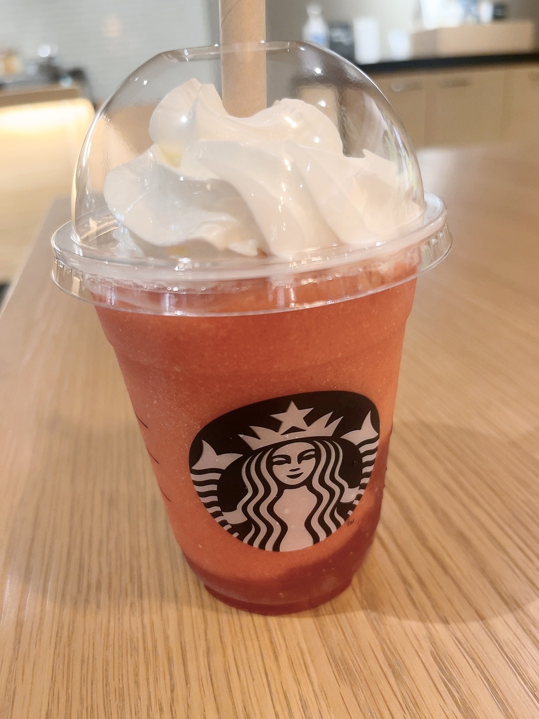 THE 苺 フラペチーノ®/スターバックス/その他を使ったクチコミ（2枚目）