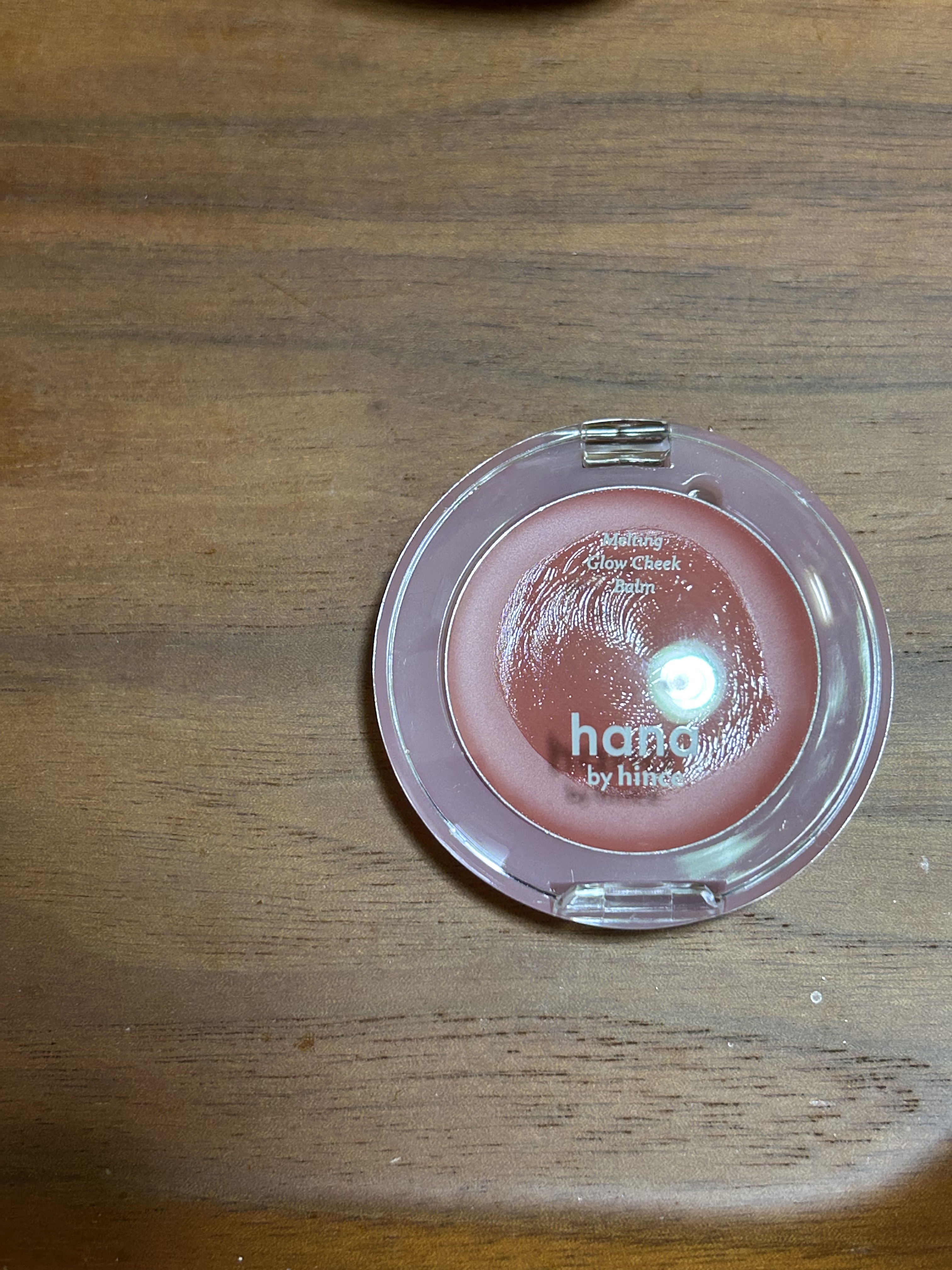 メルティンググロウチークバーム/hana by hince/ジェル・クリームチークを使ったクチコミ（2枚目）