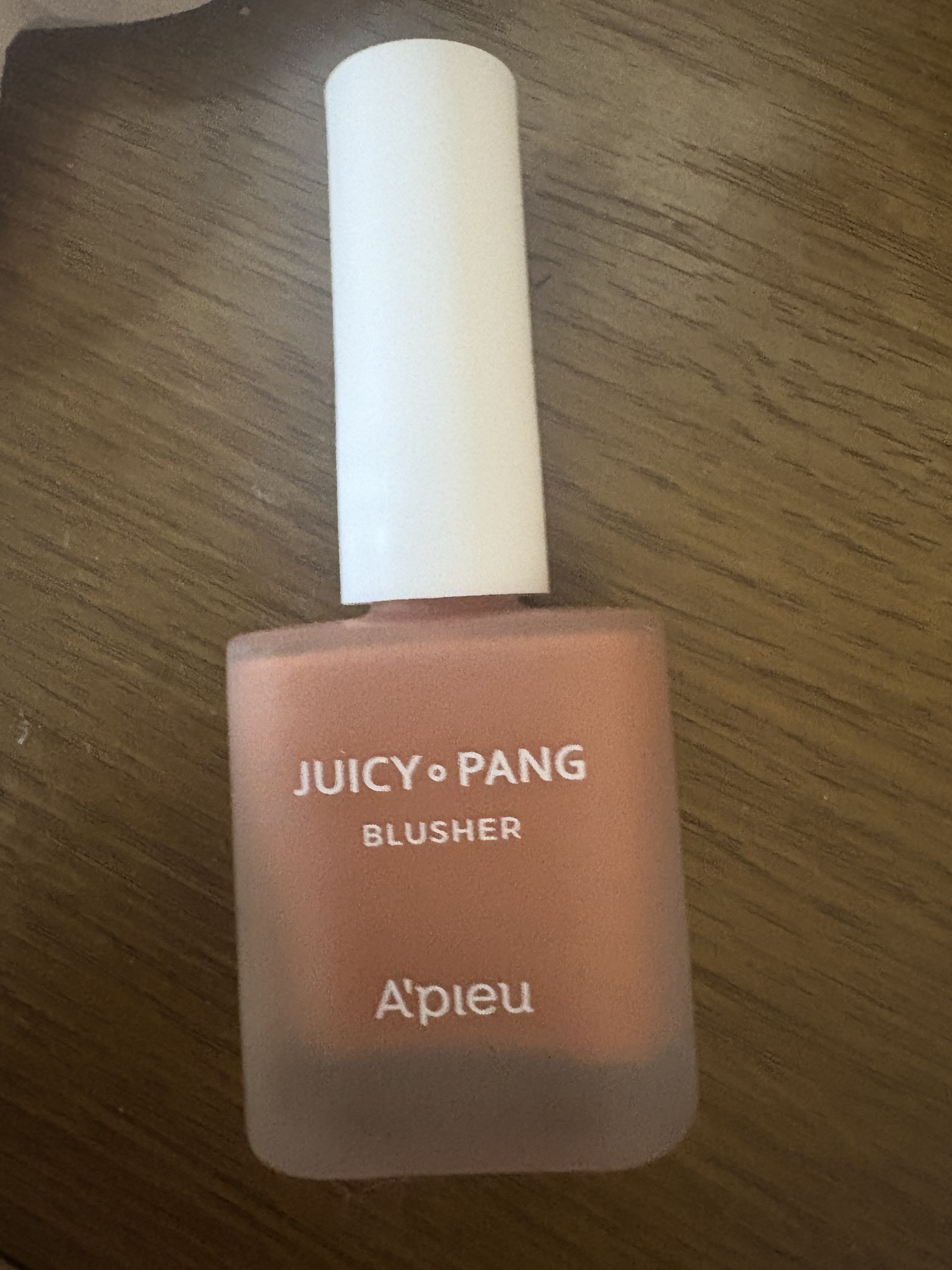 アピュー ジューシーパン ウォーターブラッシャー BE01 イチジクウォーター/A’pieu/リキッドチークを使ったクチコミ（1枚目）