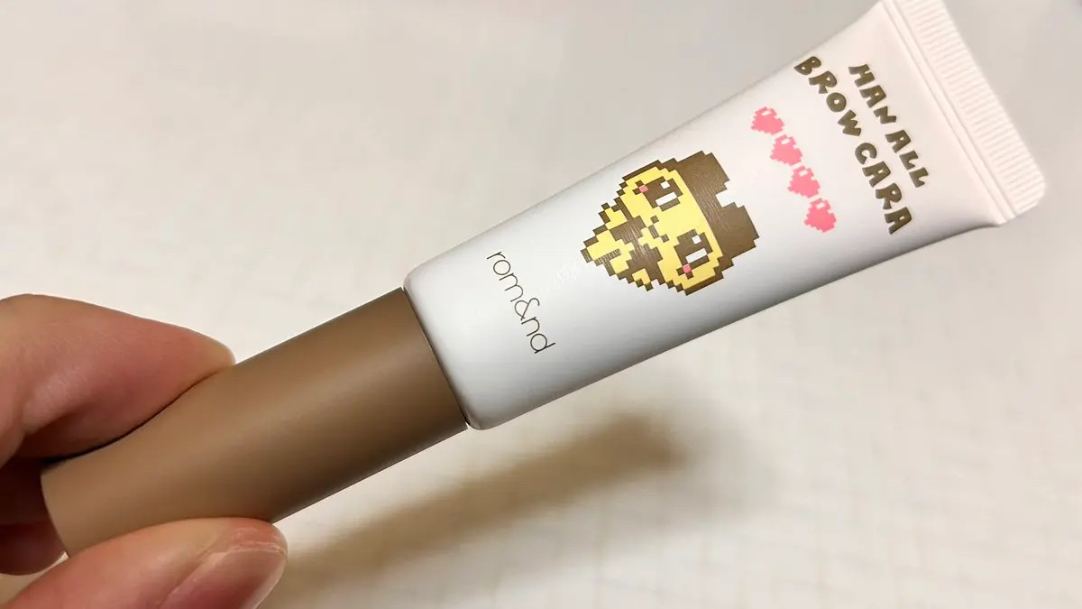 ハンオールブロウカラ/rom&nd/眉マスカラを使ったクチコミ（2枚目）