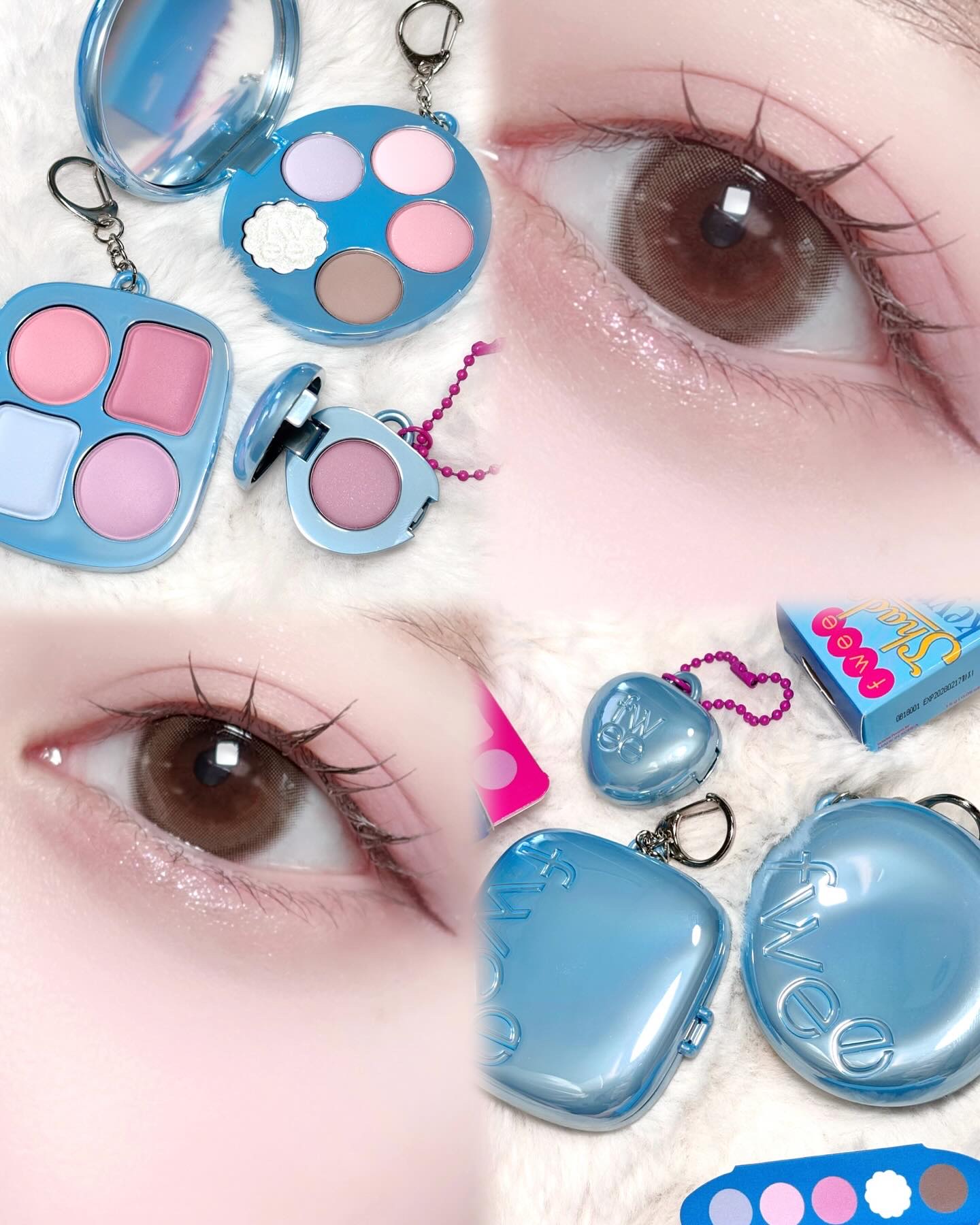 フィー ポケットアイパレット/fwee/アイシャドウパレットを使ったクチコミ（1枚目）