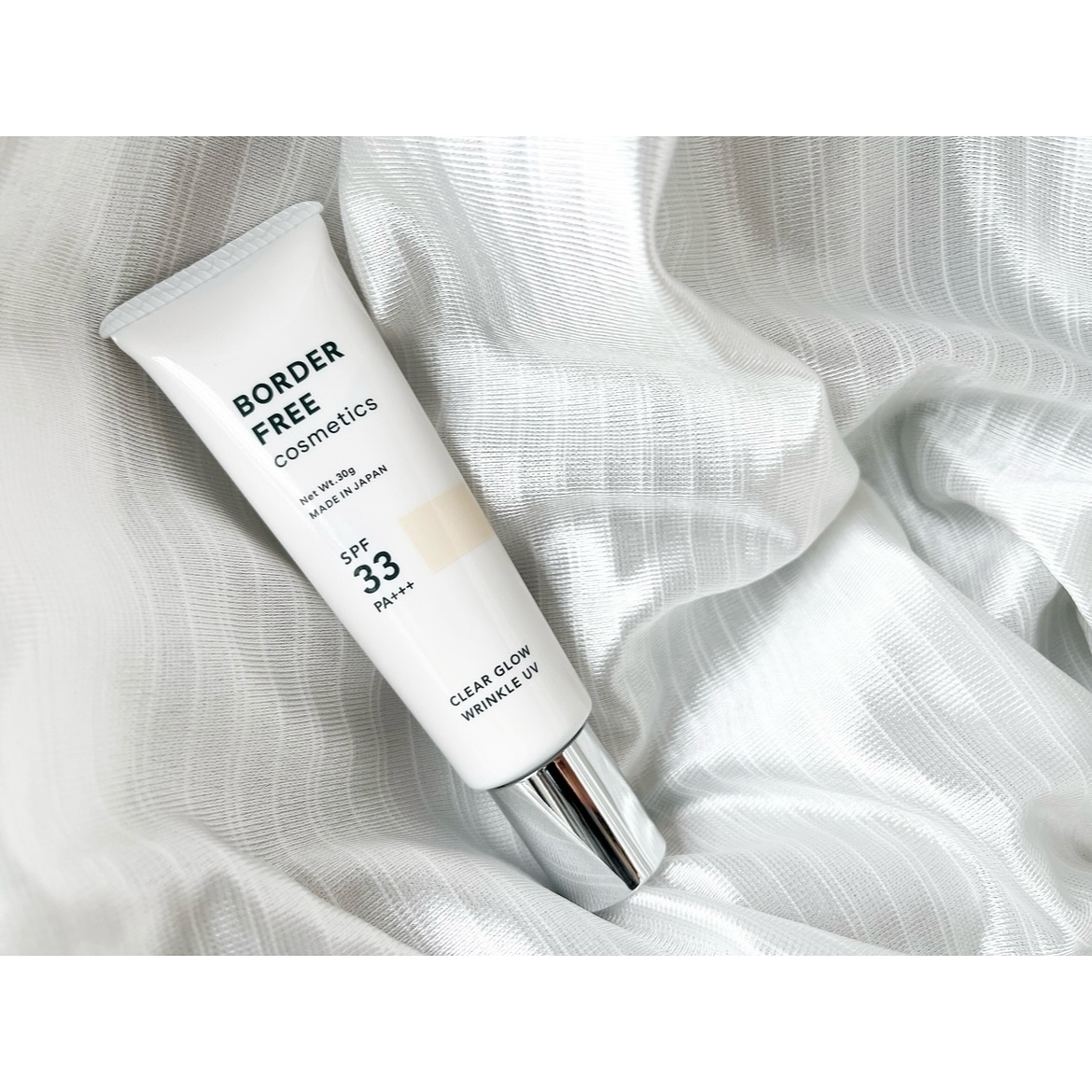 クリアグロウリンクルUV/BORDER FREE cosmetics/日焼け止め・UVケアを使ったクチコミ（1枚目）