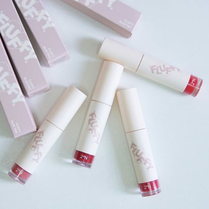 フラッフィーブラーティント/2aN/リップティントを使ったクチコミ(4枚目)