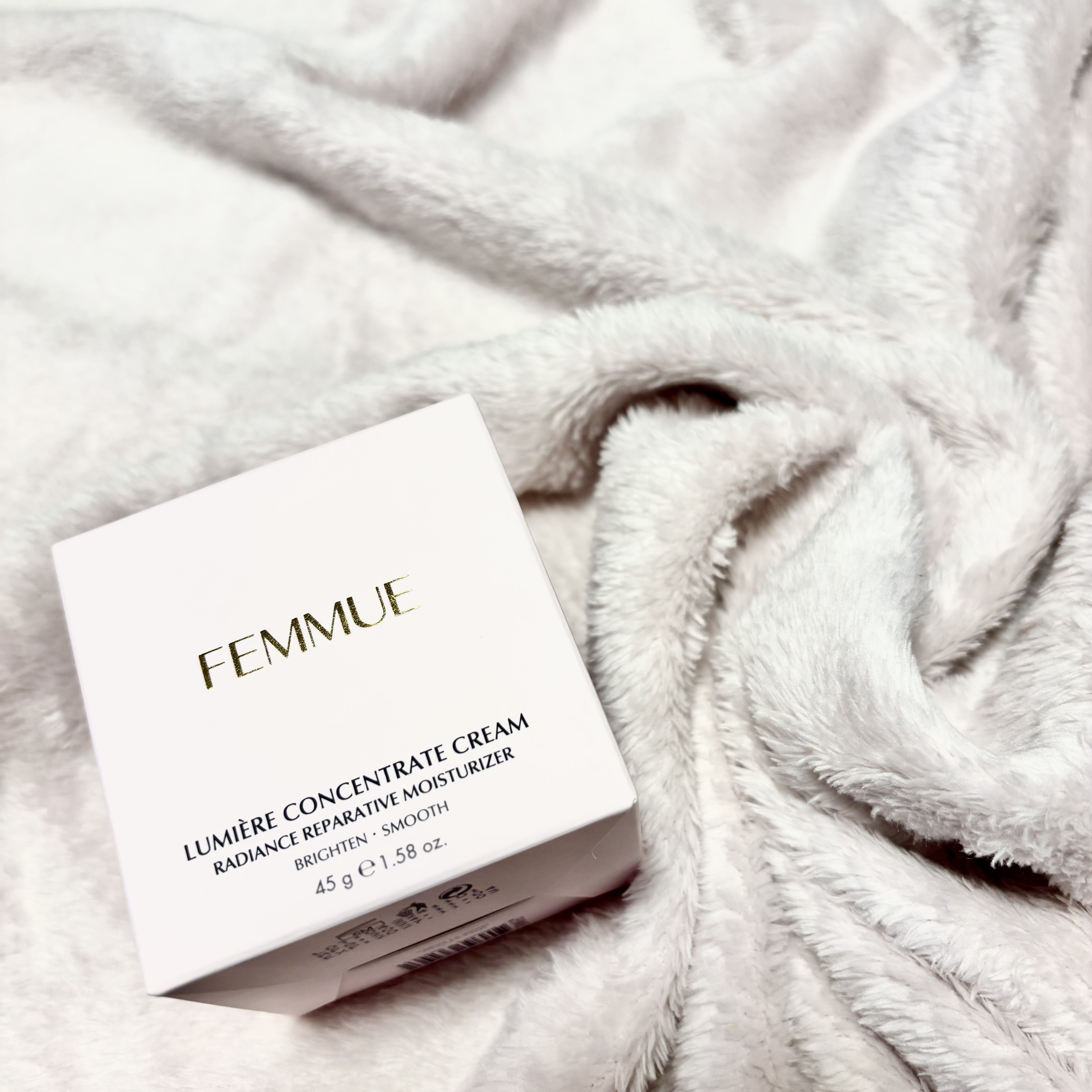 ルミエール コンセントレートクリーム/FEMMUE/フェイスクリームを使ったクチコミ（1枚目）
