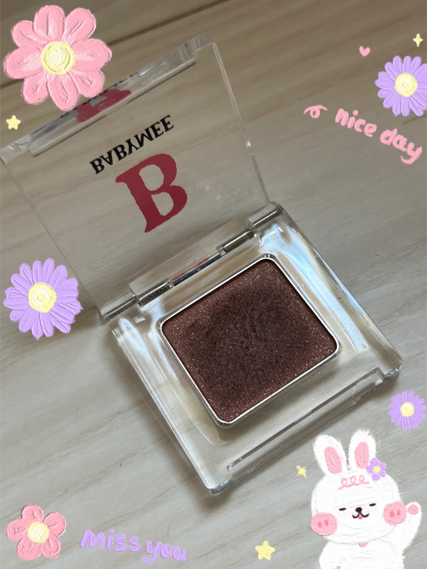 ニュアンスカラー シャドウ/BABYMEE/単色アイシャドウを使ったクチコミ(1枚目)