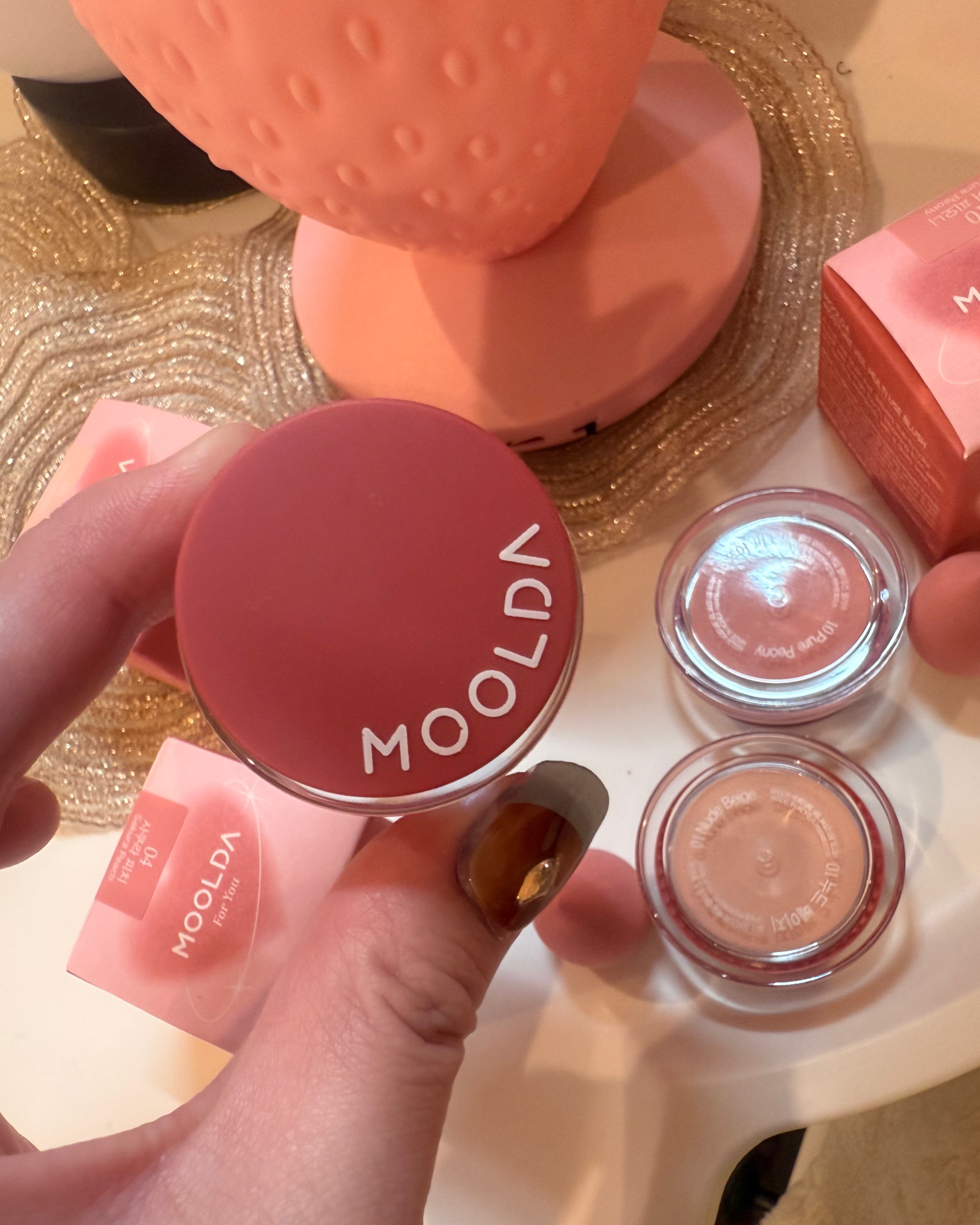 モイスチャーベール マルチユースブラッシャー/MOOLDA/ジェル・クリームチークを使ったクチコミ（2枚目）