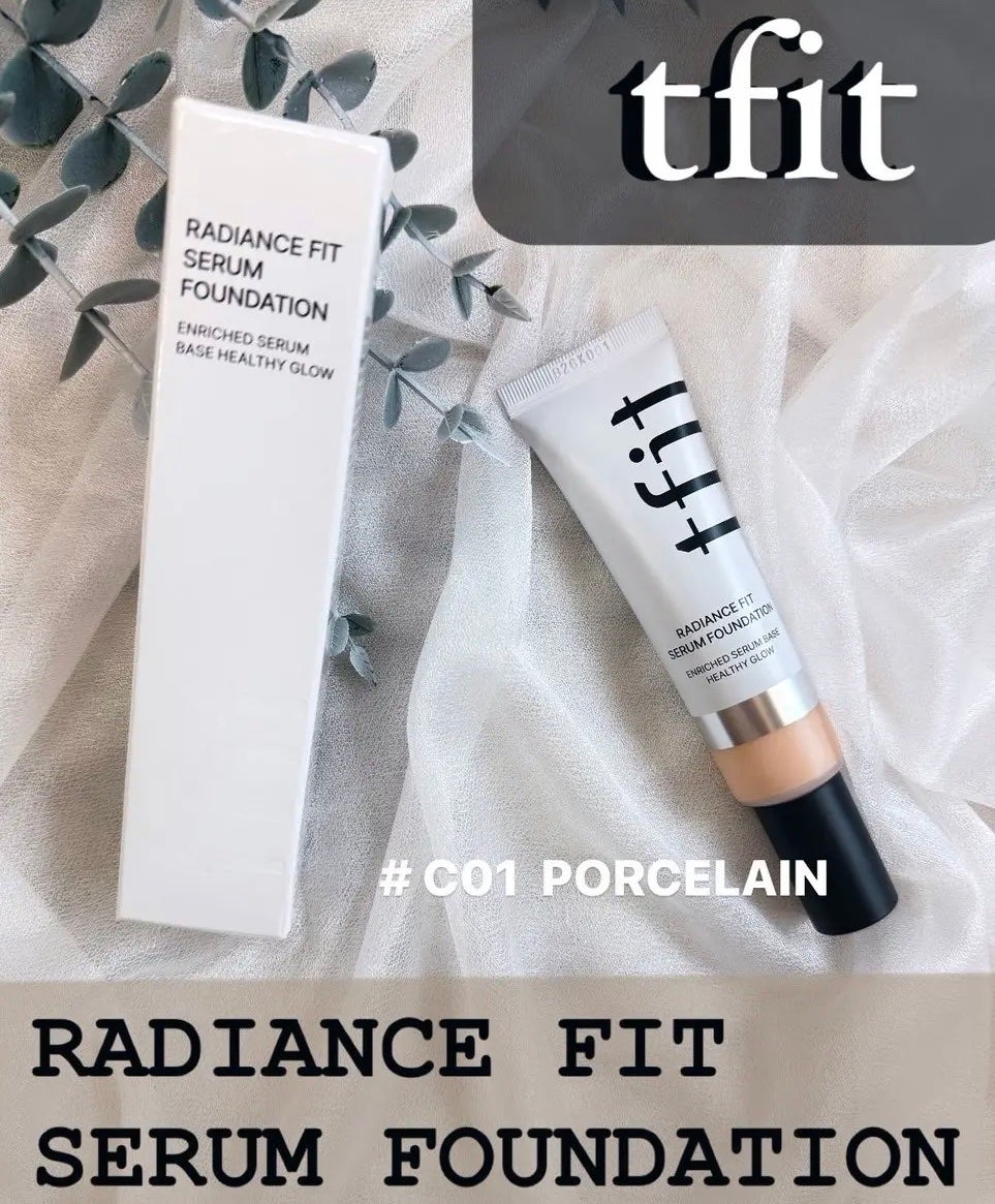 ラディアンスフィットセラムファンデーション/TFIT/リキッドファンデーションを使ったクチコミ(1枚目)
