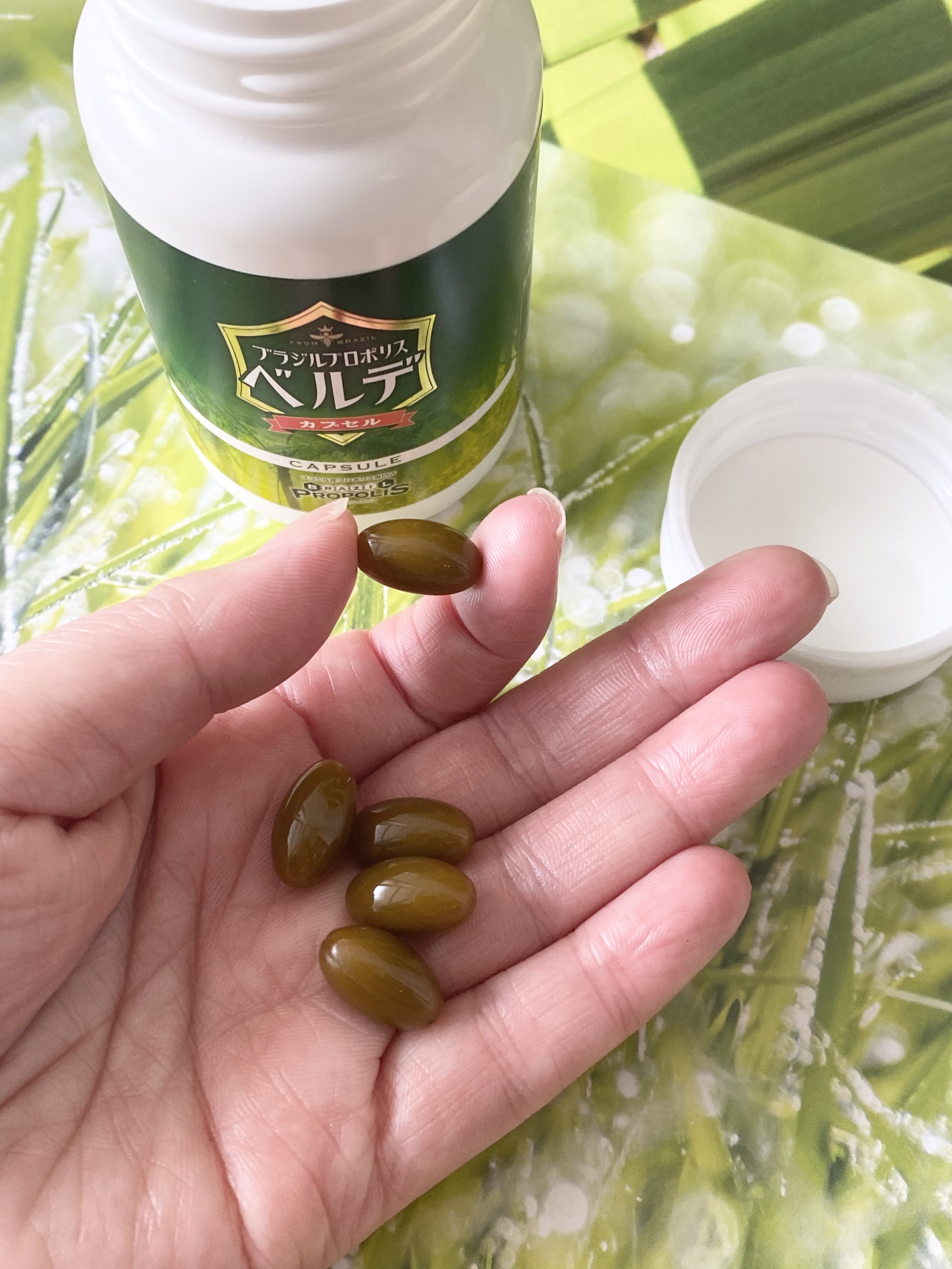 ブラジルプロポリスベルデカプセル/コパル物産/健康サプリメントを使ったクチコミ（3枚目）