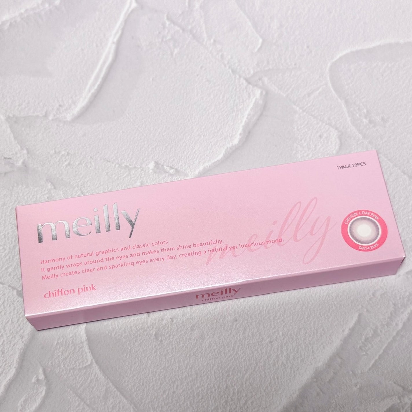 chiffon/meilly/ワンデー(1DAY)カラコンを使ったクチコミ(5枚目)