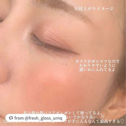 リップ & チーク バーム/ちふれ/口紅を使ったクチコミ(4枚目)