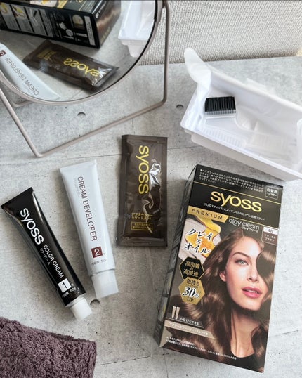 クレイクリーム/サイオス/ヘアカラーを使ったクチコミ(1枚目)