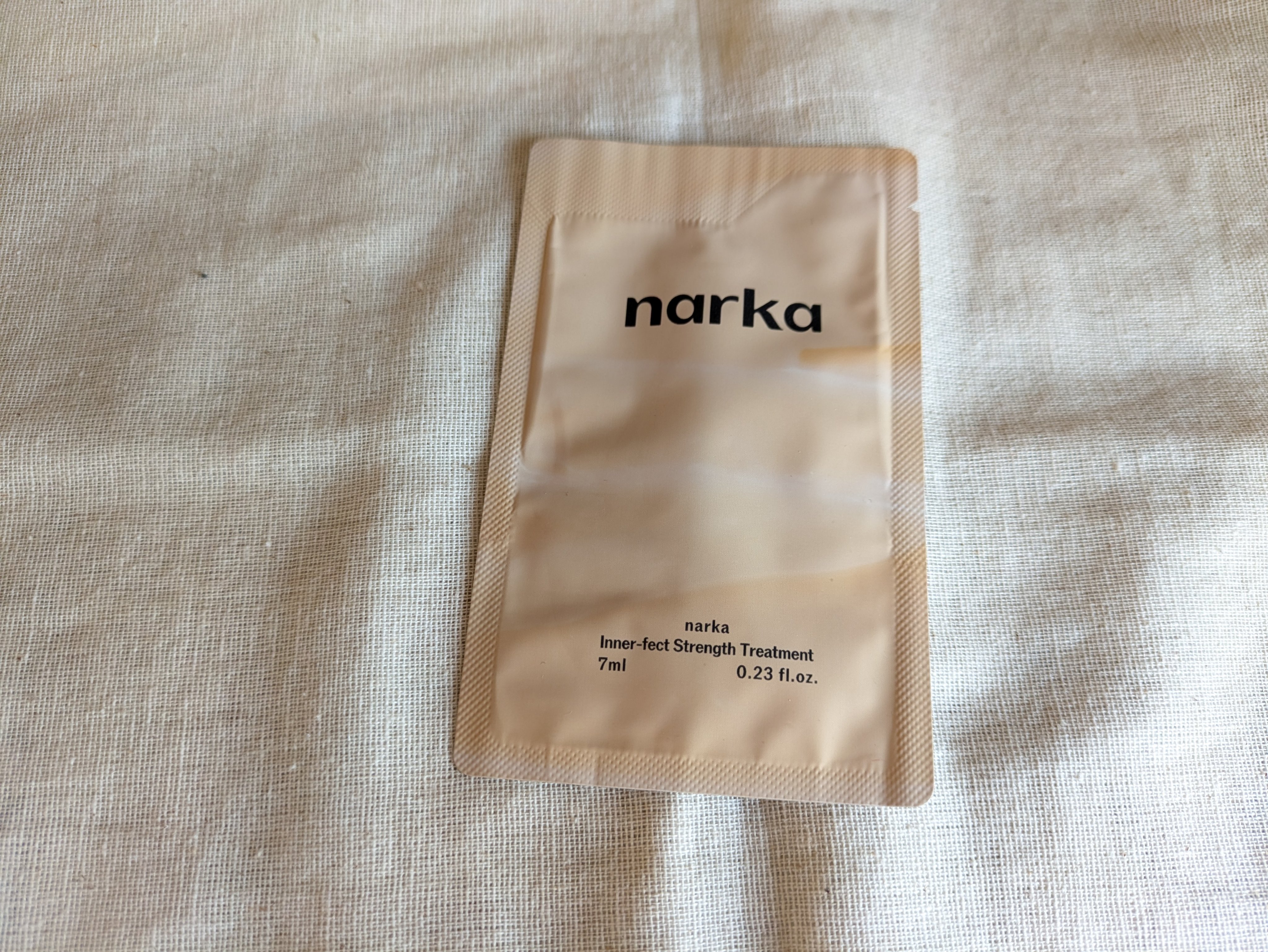 インナーフェクトストレングストリートメント/narka/洗い流すヘアトリートメントを使ったクチコミ（1枚目）