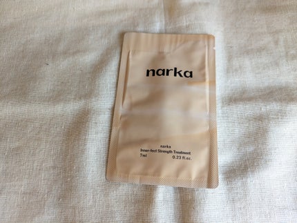 インナーフェクトストレングストリートメント/narka/洗い流すヘアトリートメントを使ったクチコミ(1枚目)