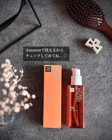 パーフェクトセラム オリジナルセラム/miseenscene/アウトバストリートメントを使ったクチコミ(4枚目)