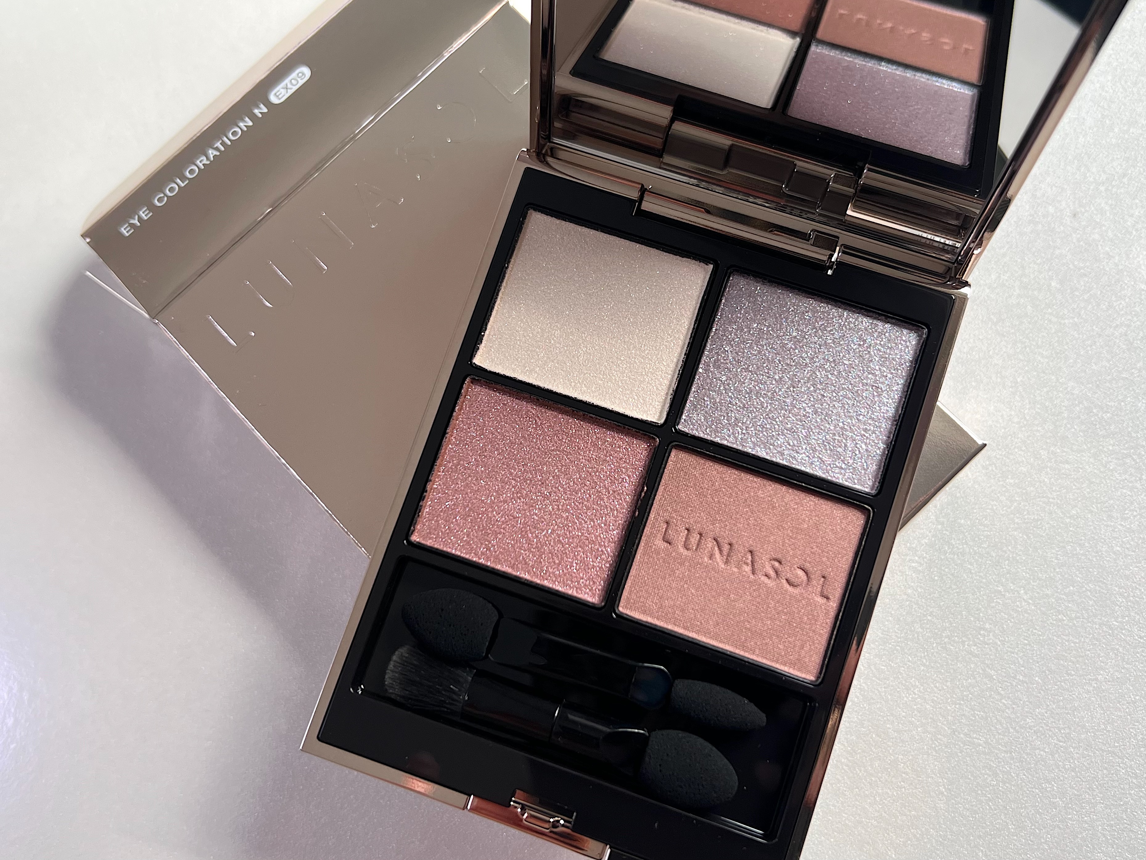 ルナソル アイカラーレーションN/LUNASOL/アイシャドウパレットを使ったクチコミ（1枚目）