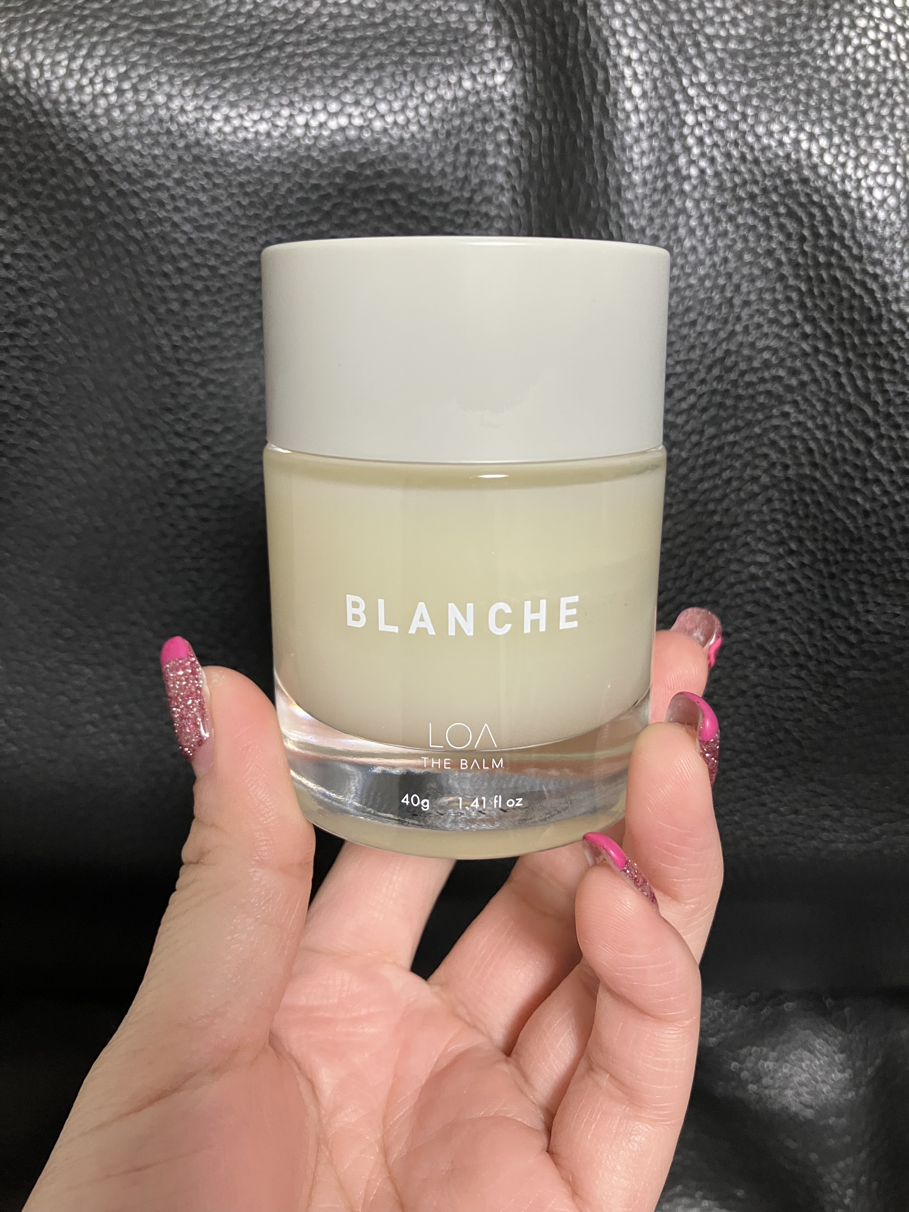 LOA The Oil LOA THE BALM "BLANCHE"のクチコミ「LOA ザ　バーム
香りも良き
バームのとける感じも良き
のびも良きだから、少量で良き

#L.....」（1枚目）