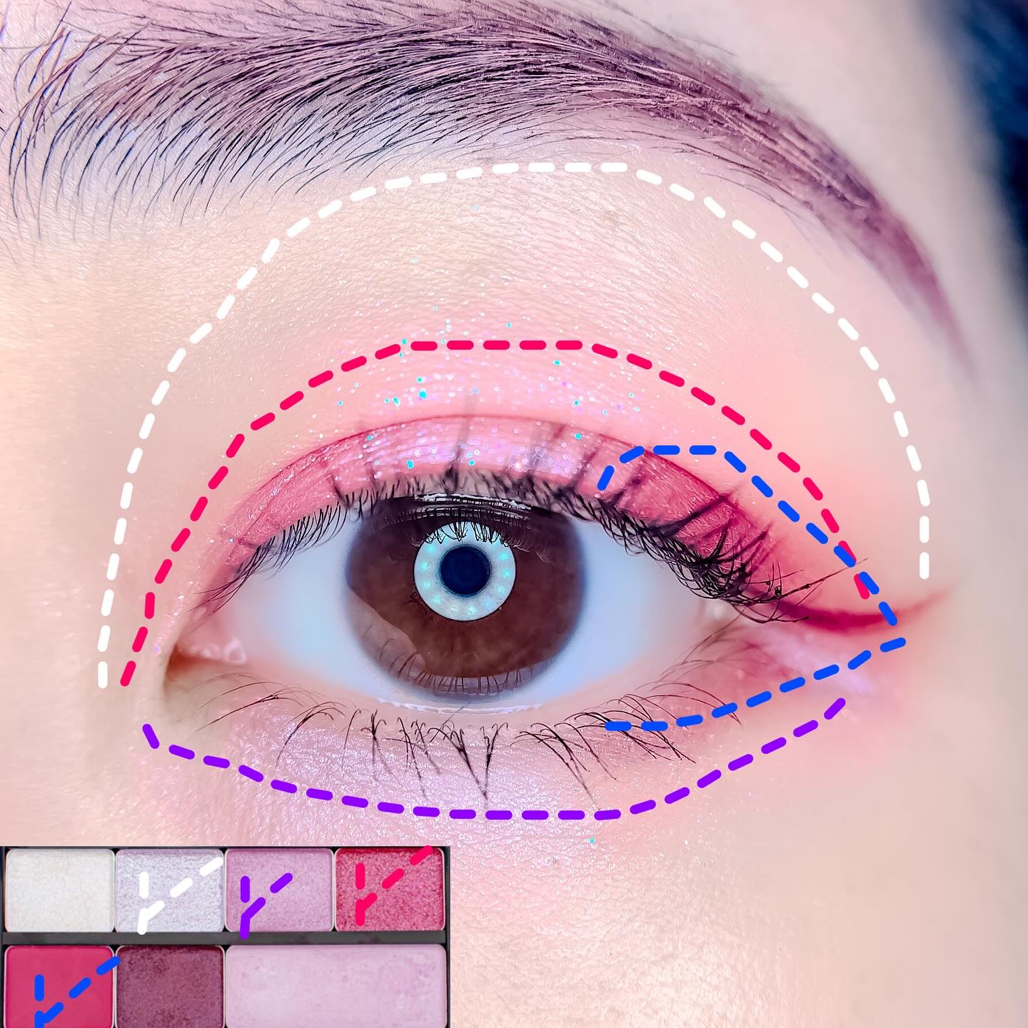 プレスド アイシャドー（レフィル）/shu uemura/単色アイシャドウを使ったクチコミ（2枚目）