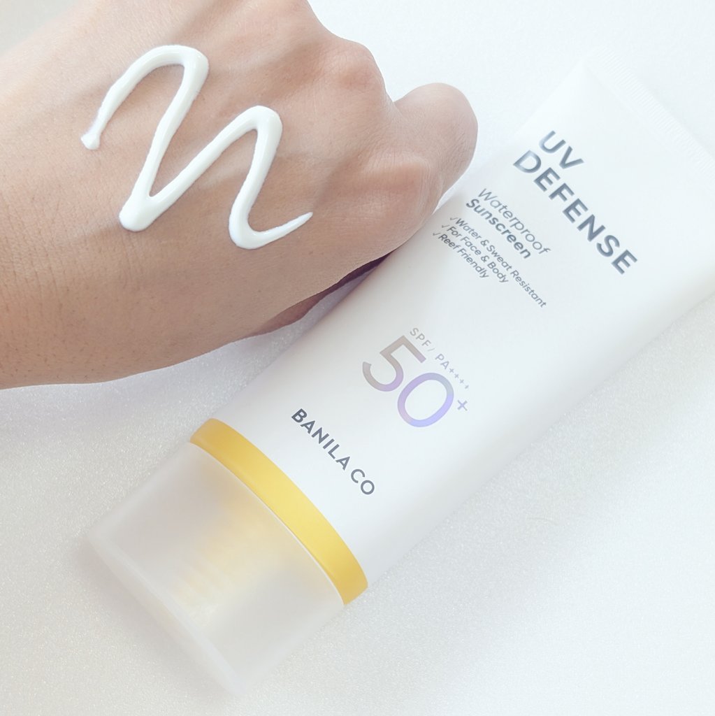 UVディフェンスウォータープルーフ日焼け止め/BANILA CO/日焼け止めローションを使ったクチコミ（3枚目）