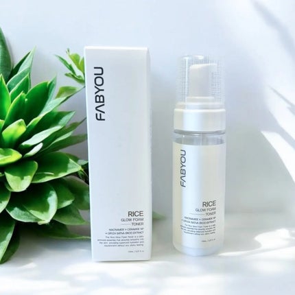 ライス グロウ フォームトナー/FABYOU/化粧水を使ったクチコミ(1枚目)