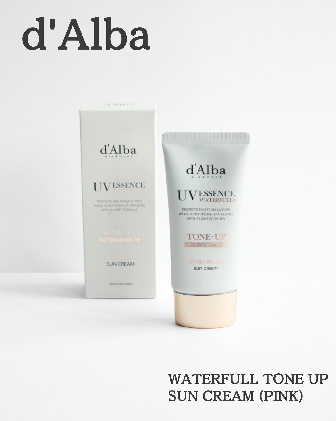 ウォータフルトーンアップサンクリーム/ダルバ/日焼け止めクリームを使ったクチコミ(1枚目)