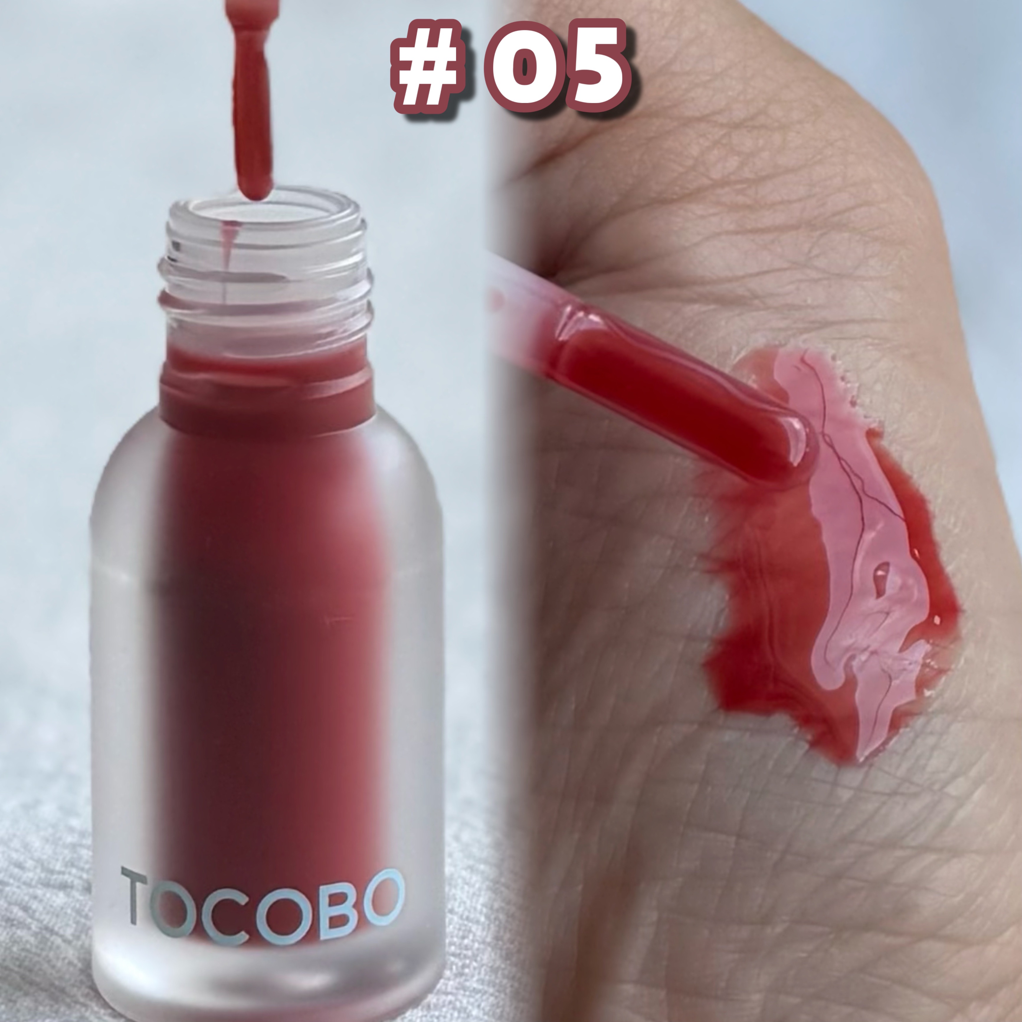 ジューシーベリープランピングリップオイル/TOCOBO/リップグロスを使ったクチコミ（3枚目）