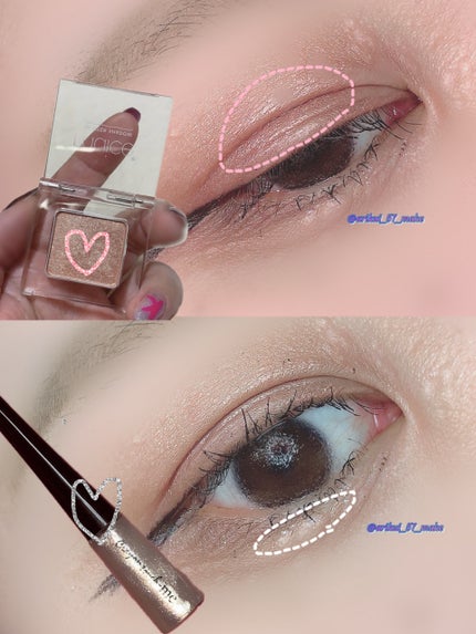 描くふたえアイライナー/CEZANNE/リキッドアイライナーを使ったクチコミ(3枚目)