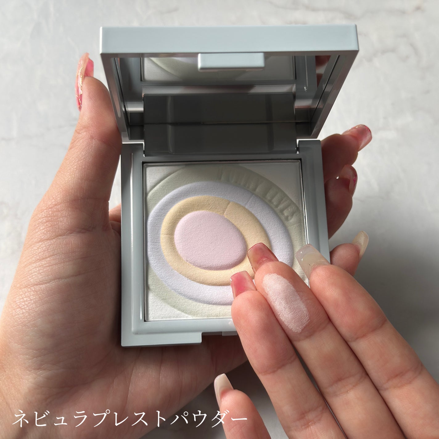 ネビュラ プレストパウダー/FUNNY ELVES方里/プレストパウダーを使ったクチコミ(2枚目)