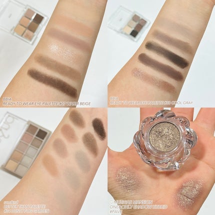 ベターザンパレット/rom&nd/アイシャドウパレットを使ったクチコミ(6枚目)