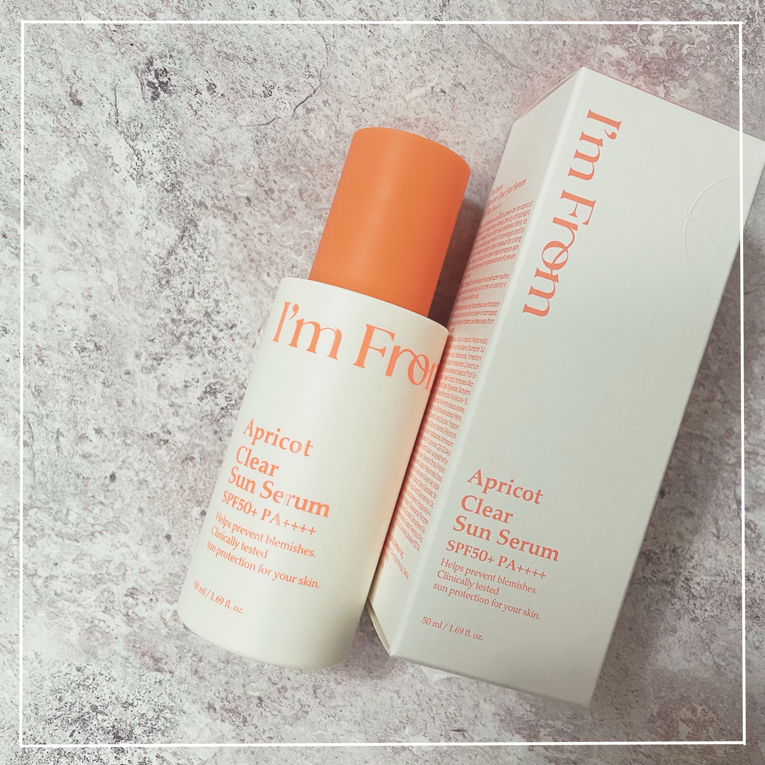 アプリコットクリアサンセラム/I'm from/日焼け止めローションを使ったクチコミ（3枚目）