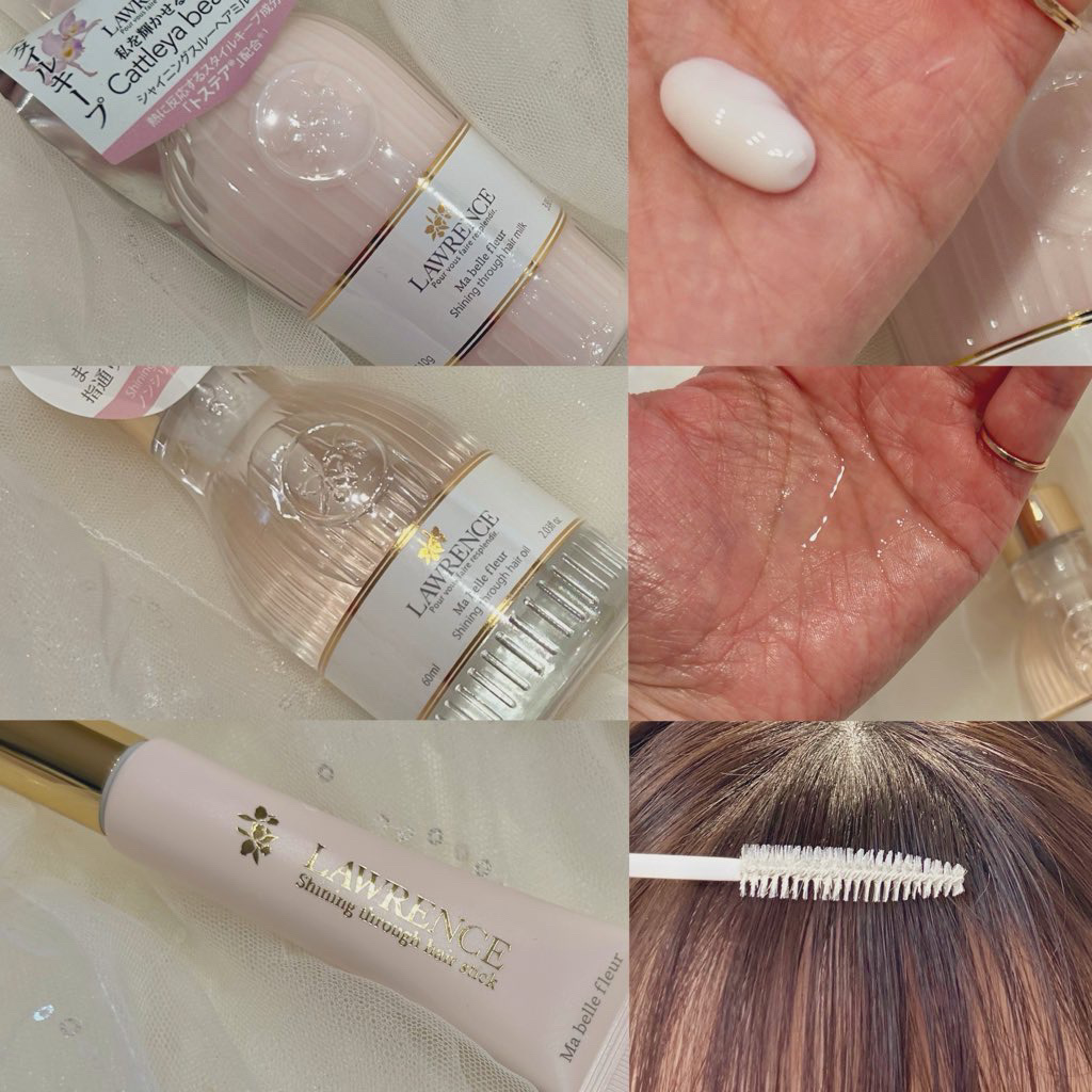 ロウレンス シャイニングスルーヘアミルク マベルフルール/ロウレンス /ヘアミルクを使ったクチコミ（2枚目）