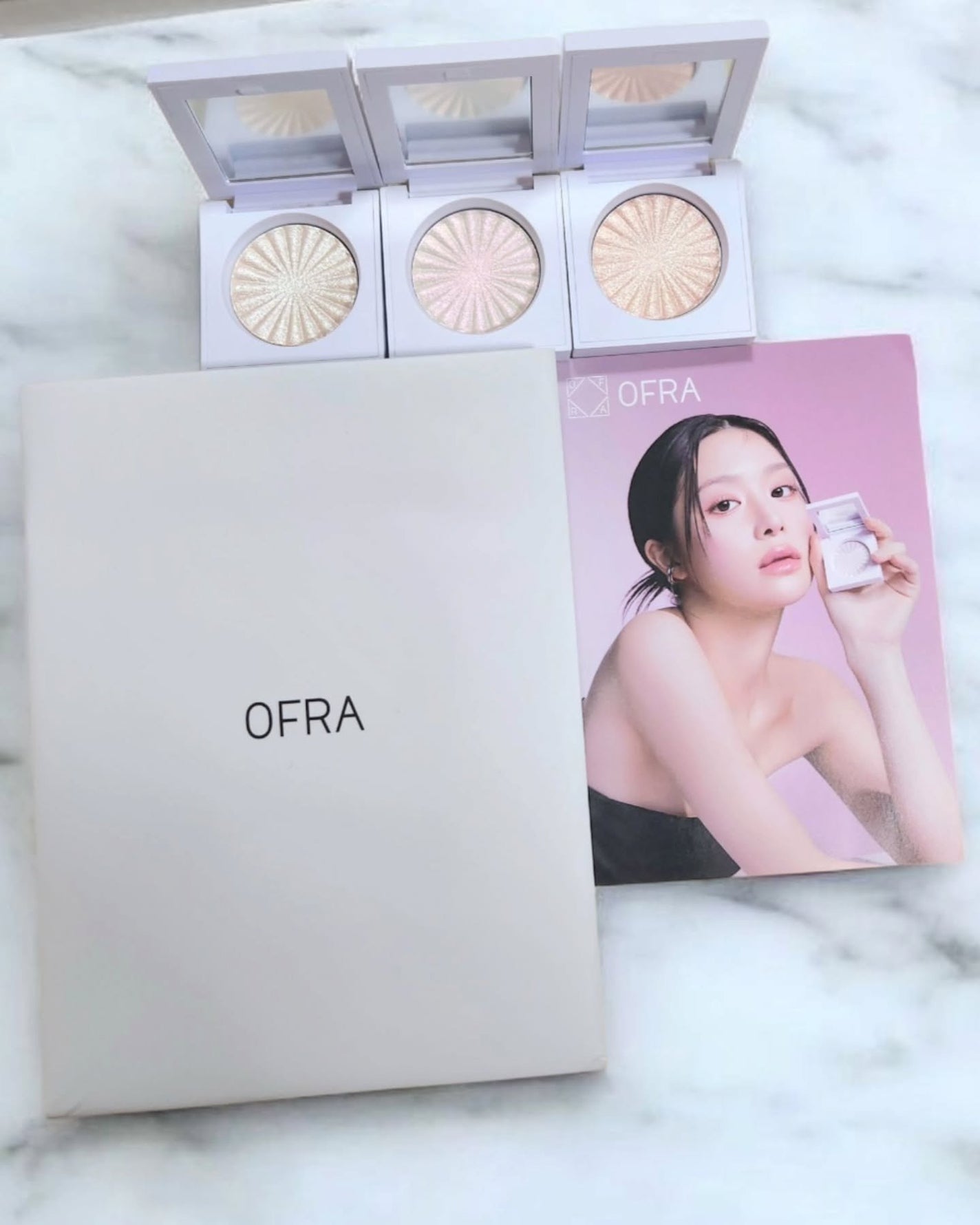 OFRA mini Highlighter/Ofra Cosmetics/パウダーハイライトを使ったクチコミ(1枚目)