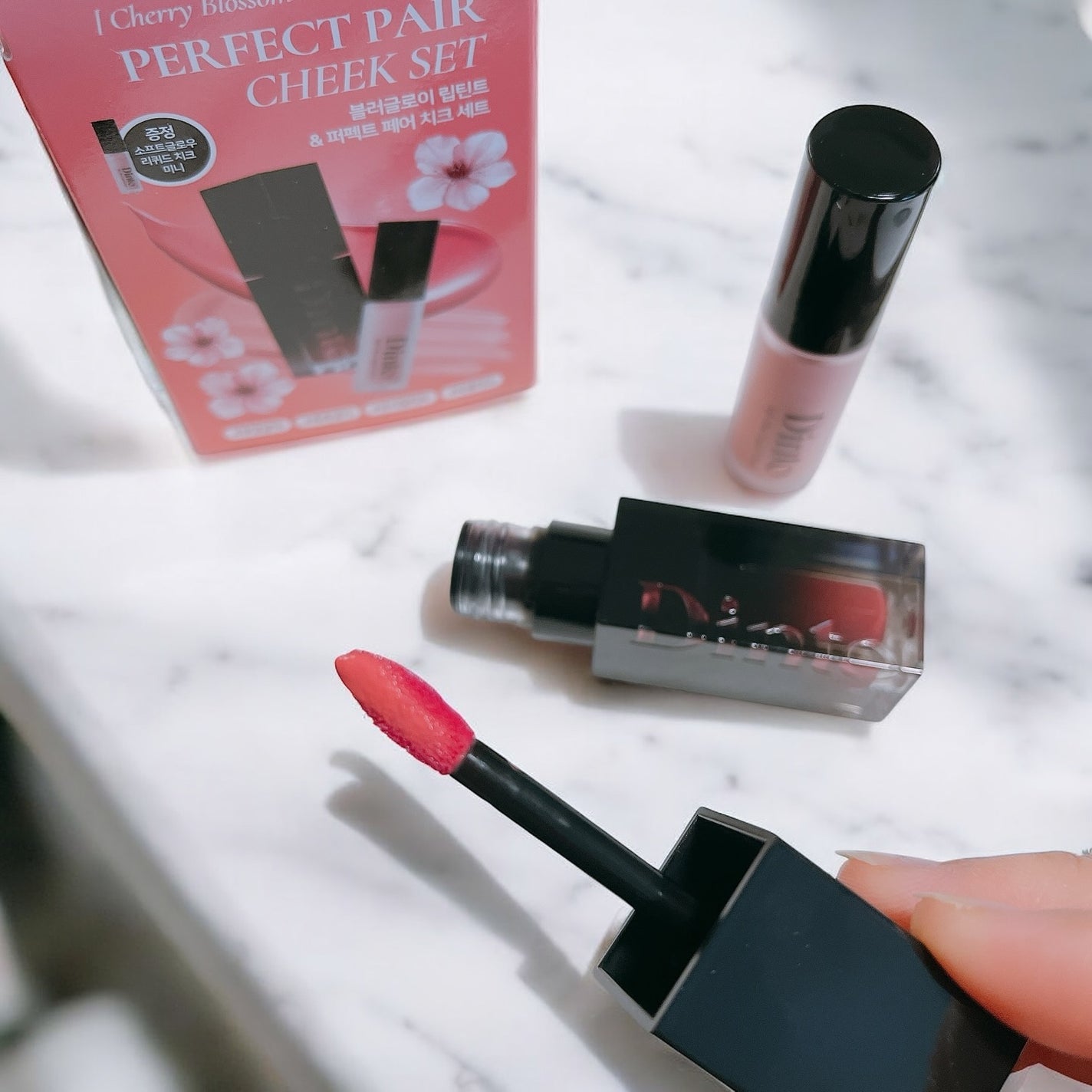 ブラーグロイリップティント/Dinto/リップティントを使ったクチコミ(2枚目)