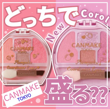 プランぷくコーデアイズ/キャンメイク/パウダーアイシャドウを使ったクチコミ(1枚目)