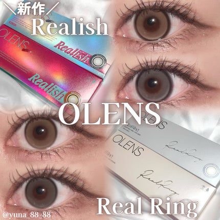 Real Ring 1day/OLENS/ワンデー(1DAY)カラコンを使ったクチコミ(1枚目)