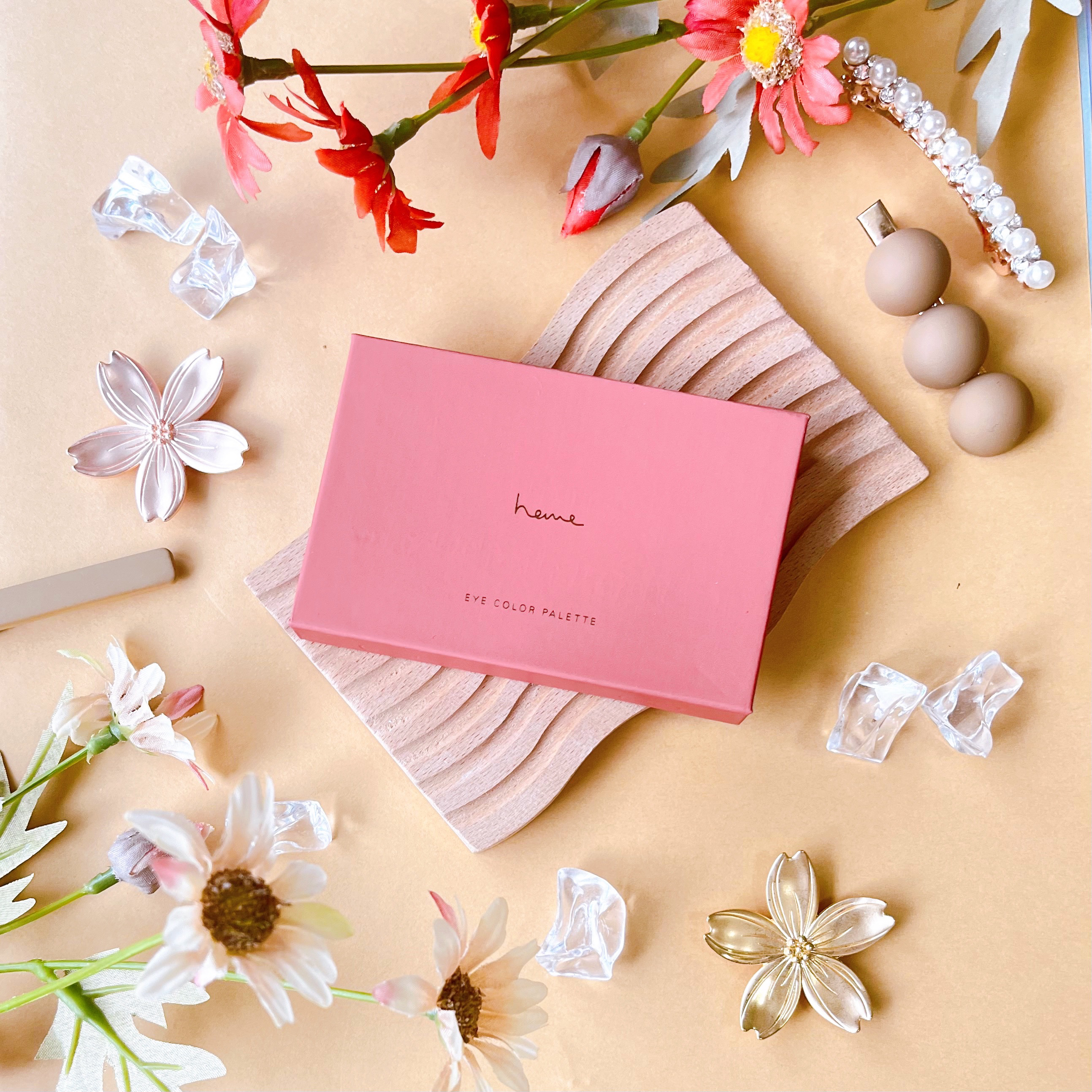 アイカラーパレット/heme/アイシャドウパレットを使ったクチコミ（1枚目）