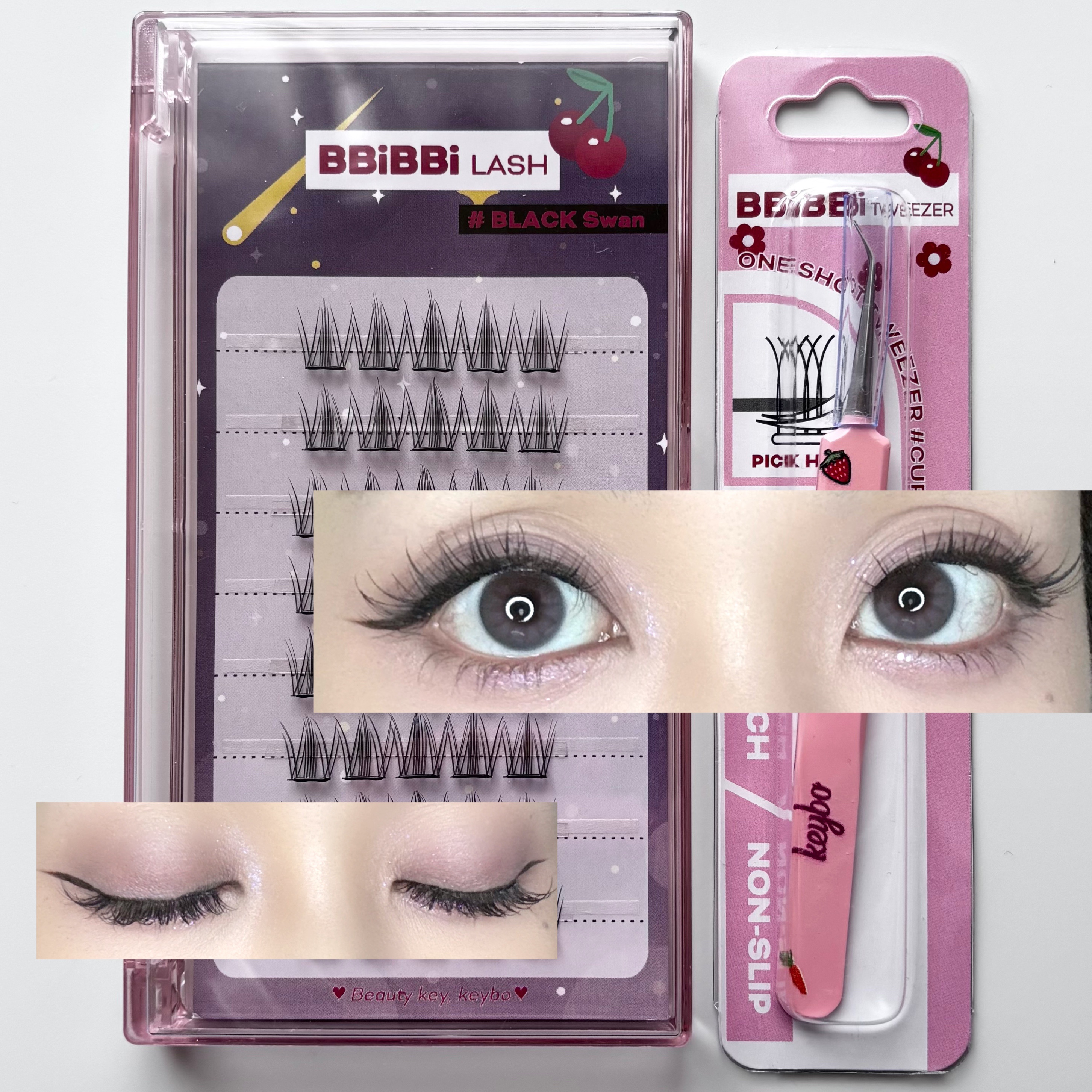 keybo BBiBBi LASH/keybo/つけまつげを使ったクチコミ（1枚目）