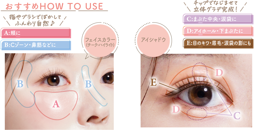 セザンヌから5色入りのマルチフェイスパレット「セザンヌ フェイスアイパレット」が登場!の画像