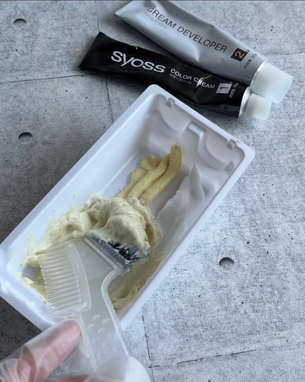 クレイクリーム/サイオス/ヘアカラーを使ったクチコミ(2枚目)