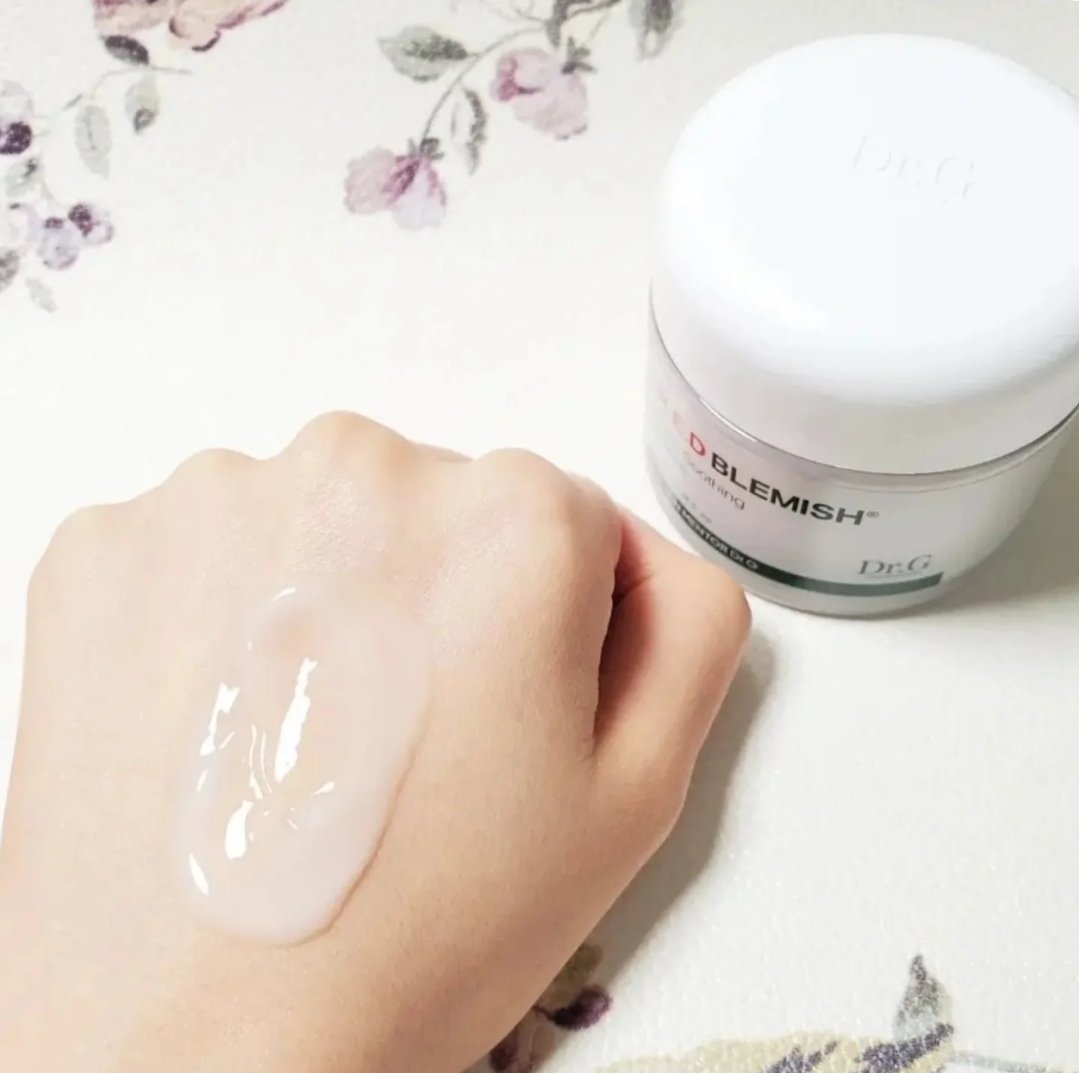 レッドブレミッシュ クリアスージングクリーム/Dr.G/フェイスクリームを使ったクチコミ（3枚目）